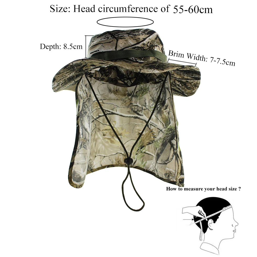 CAMOLAND военные шапки Boonie с клапаном на шею мужская и женская камуфляжная Панама