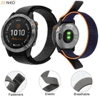 Ремешок для часов Garmin Fenix 6 6S ProFenix 5 5S Plus, тканый нейлоновый браслет для Garmin Quatix 6 5Instinct, 22 мм 20 мм