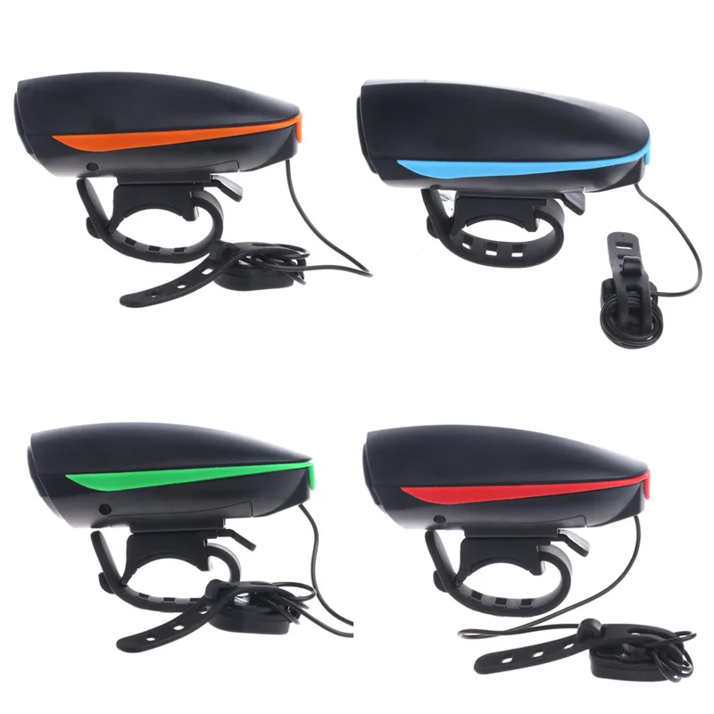 Электронный велосипедный звонок практичный громкий гудок 120 дБ удобный прочный