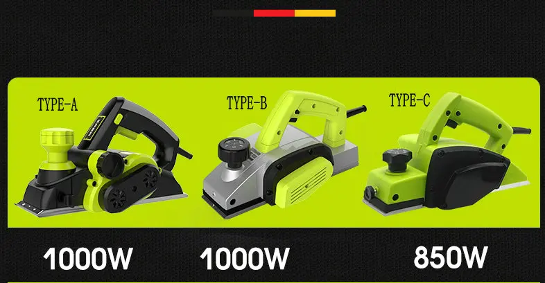 AC220V 1000 Вт 0-2 мм маленький Многофункциональный ручной настольный строгальный станок, деревообрабатывающий Электрический строгальный станок, многофункциональный опционально