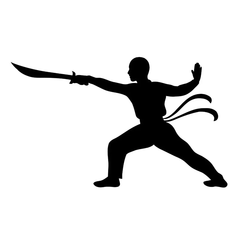 

Martial Personality Decor Car Accessories Vinyl Car Sticker Black/Silver Decal JDM Car Sticker DIY Car Styling Auto Accessories