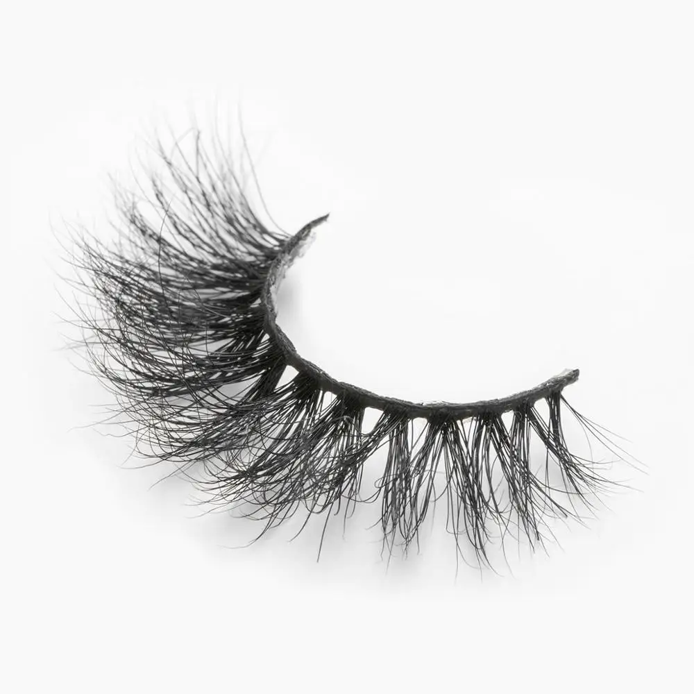 Норковые ресницы 100% безжалостная ручная работа 3D норковые полные полосы