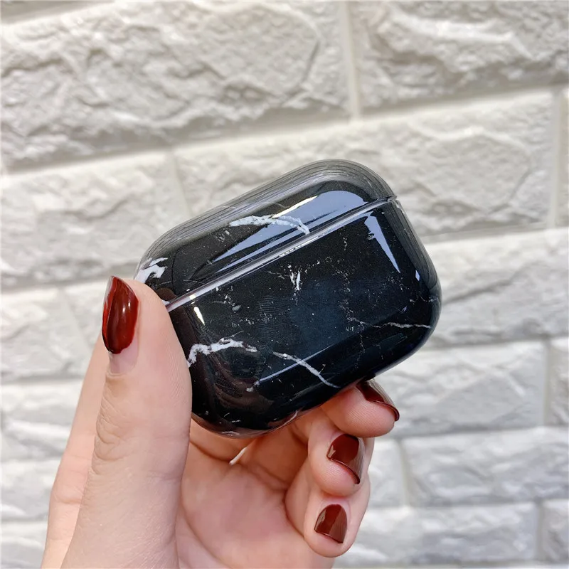 for AirPods Pro 03 Модный Роскошный Мраморный чехол для Airpods Pro, милый Леопардовый Bluetooth защитный чехол для наушников для Air pods 3 Pro, чехол для зарядки - Цвет: for AirPods Pro 03
