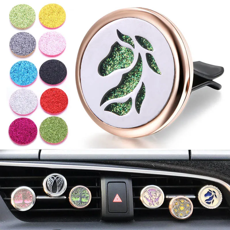 Автомобильный Ароматерапевтический освежитель воздуха из нержавеющей стали