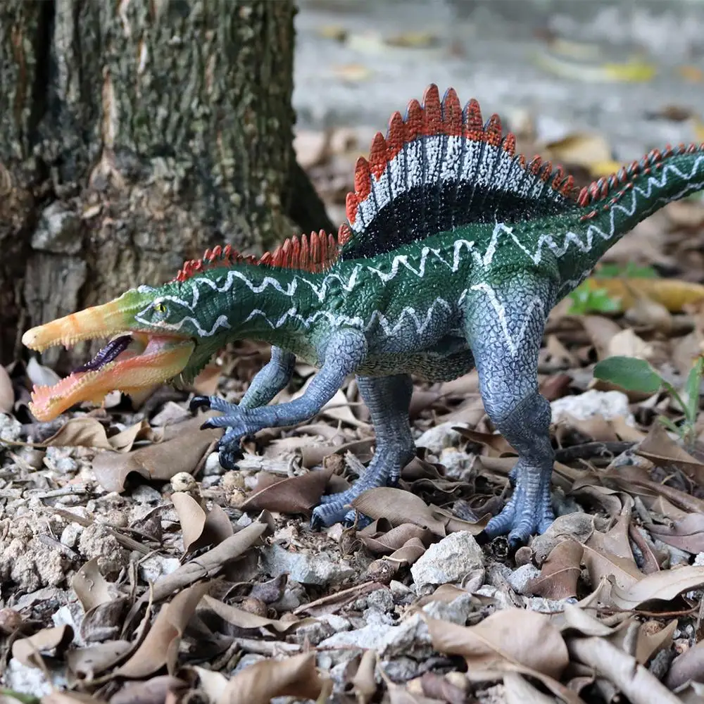 Oenux Prehistoric Jurassic Dinosaur S. marocannus Spinosaurus Mouth Can Open Model Action Figures Educational&ampCollection Toy | Игрушки и