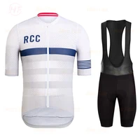 new rcc cycling jersey sets breathable bicycle clothing men short sleeve cycling clothing bike cycling jersey bib shorts