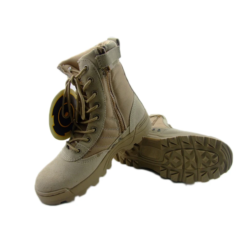 Армейские ботинки для походов и активного отдыха дезерты кожаные страйкбольные