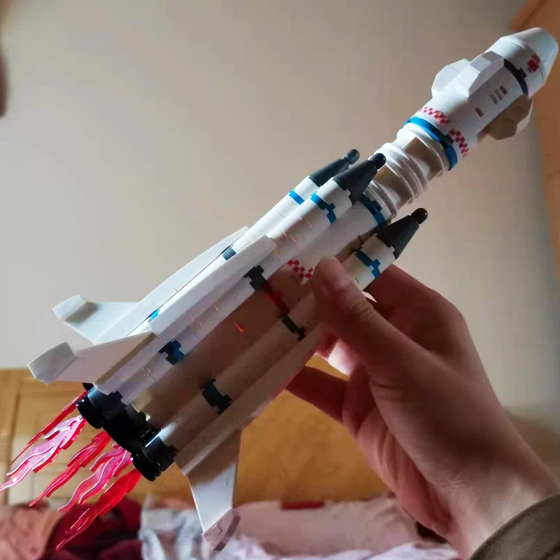 

SEMBO Block Earth Spaceport Space Shuttle Launch Center Rocket Building Block Bricks Toys For Kid Birthday Gift 107025 322PCS