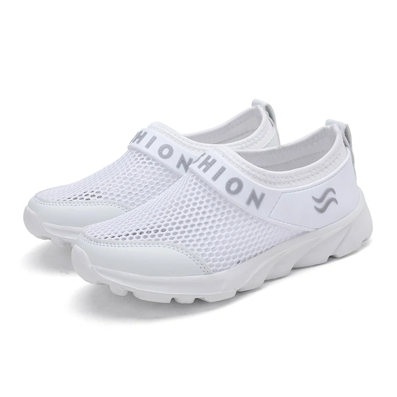 Summer Girl Sneaker Kids Tennis Shoes Breathable Mesh Slip-on Sneakers Boys Sport Walking Running |