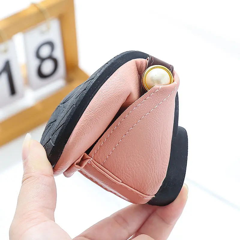 Бежевые кожаные туфли на плоской подошве для девочек Детские лоферы с