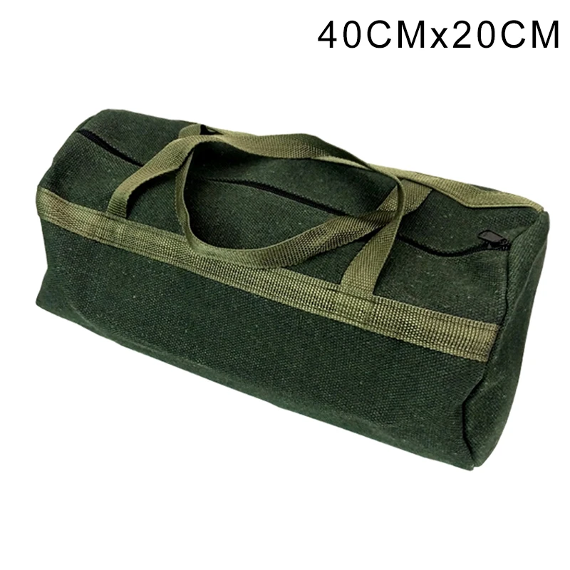 

Thick Canvas Pouch Bags Storage Organizer Instrument Case Portable for Electrical Tool L5