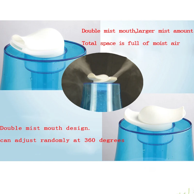Humidifier Essential Oil Diffuser Aroma Umidificador Mist Maker Bedroom 110V 220V | Бытовая техника