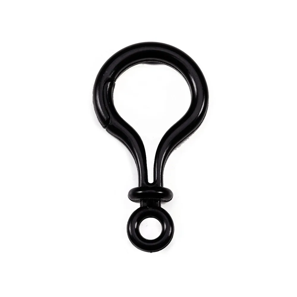 

5pcs 30x57mm Multicolor Plastic Bulb Shape Lobster Trigger Clasps Bag Purse Key Ring Hook Finding Keychain Jewelry Making Buckle