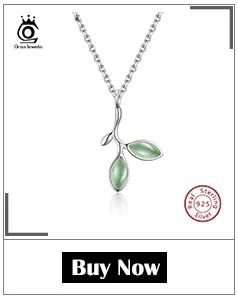 ORSA JEWELS подлинные 925 пробы серебряные ожерелья и подвески из натурального камня бирюзовый кулон женское ожерелье вечерние ювелирные изделия SN87