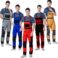 plus size men bib working overalls male work wear uniforms fashion tooling overalls worker repairman strap jumpsuits
