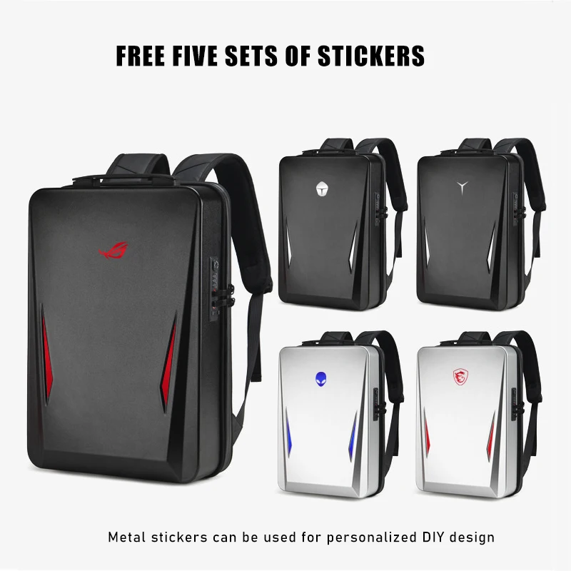 rejs langt anti theft backpack with charging 17 3 inch laptop backpack men fashion hard shell school bag business travel mochila free global shipping