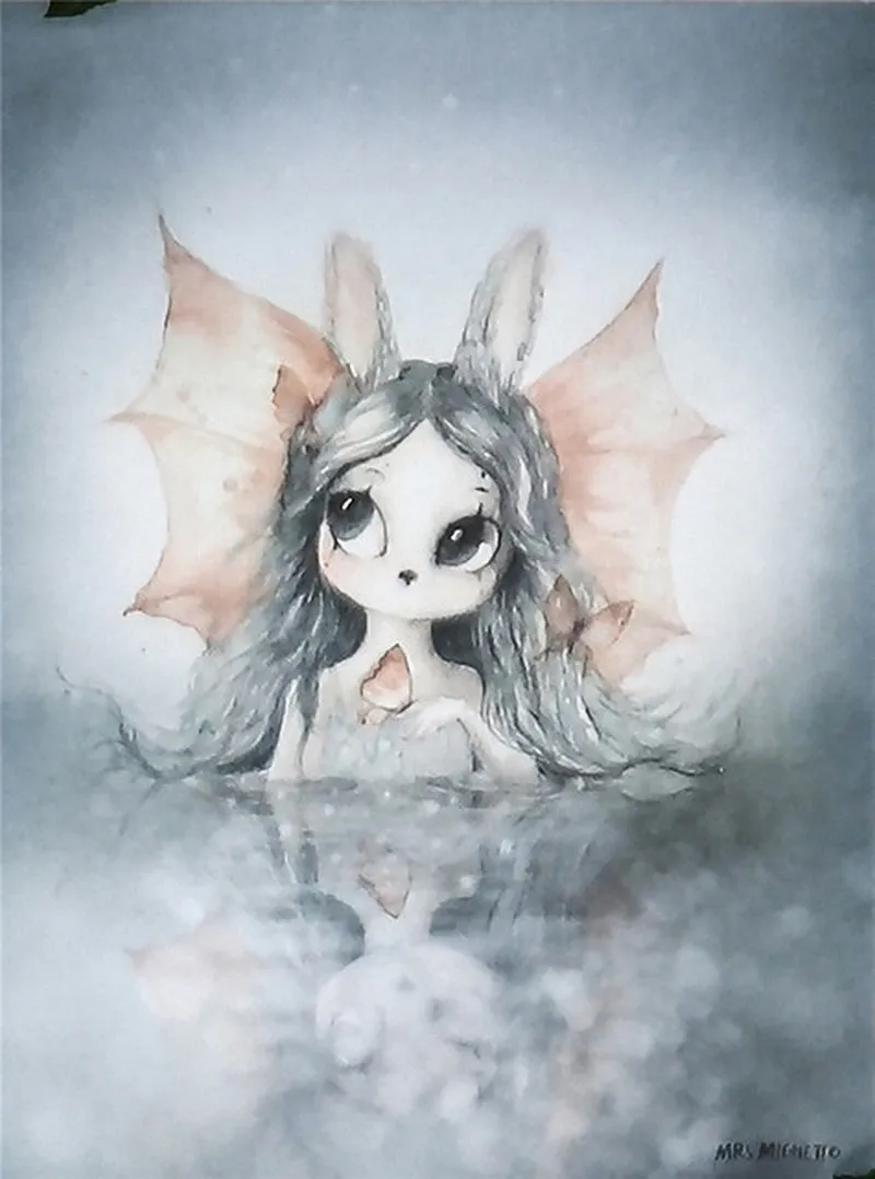 Цветочный принт с кроликом в стиле бохо Настенные художественные постеры на