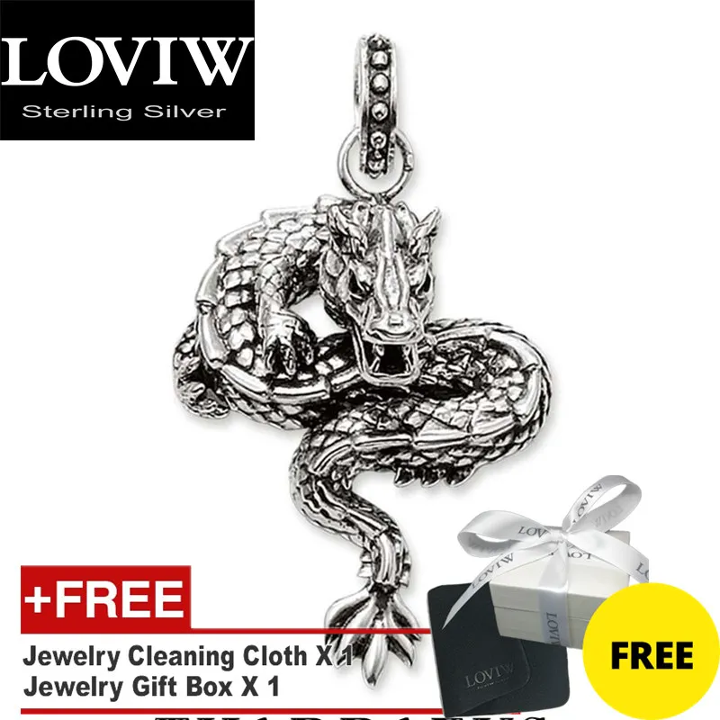 Подвеска в виде дракона совершенно новые модные ювелирные изделия стиле панк