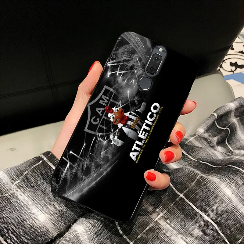 Чехол для телефона FC Atletico Mineiro Huawei P8 P10 P20 P30 Pro черный мягкий ТПУ чехол Honor 10 8 20 V10 Y5 Y6