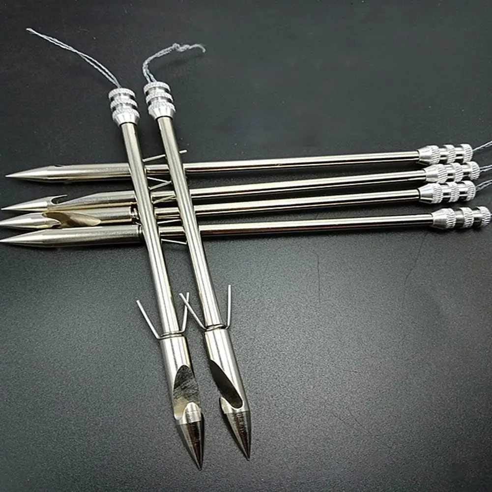 

Steel Wide Head Fish Shooting Arrow Flying Shark Dart Fish Shooting Device Bow Shooting Fish Bullet Dart