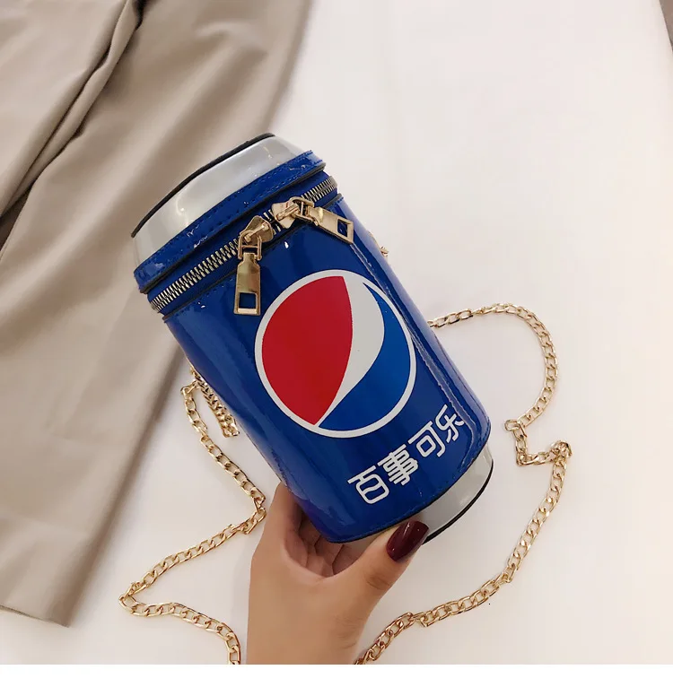Сумки через плечо 2019 женский пакет Cola цепочка для мобильного телефона Наклонная