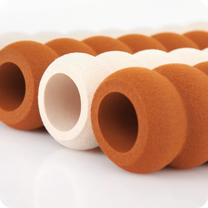 Suministros de seguridad para beb&eacute;s y ni&ntilde;os, 2 piezas, pomo de habitaci&oacute;n, funda protectora para manija de puerta de seguridad anticolisi&oacute;n en espiral-2