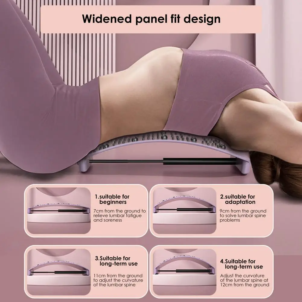 Регулируемый массажер для спины растягивающее устройство поддержки поясницы