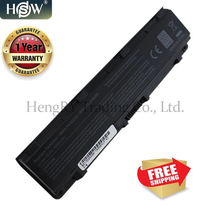 Аккумулятор для ноутбука Toshiba Satellite PA5024U-1BRS 5024 5023 C850 C855D PA5023U-1BRS PA5024 PA5023 PA5024U 9 ячеек |