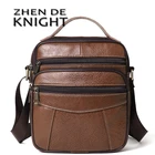 Мужская сумка на плечо, кожаная сумка, модные сумки-мессенджеры, дизайнерские мужские однотонные сумки через плечо на молнии с клапаном, Прямая поставка 8318