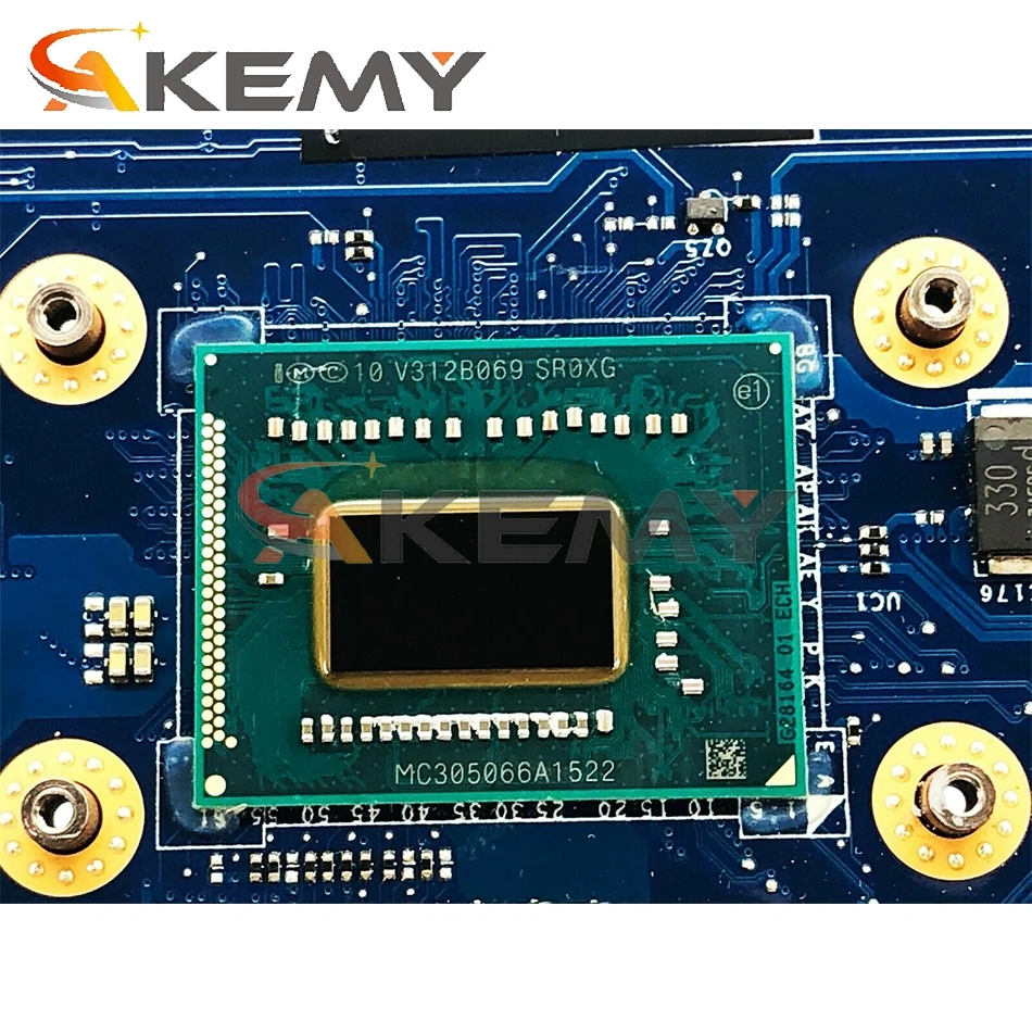Akemy LA 9102P для DELL Inspiron 3721 5721 материнская плата I3 3227U CN 09KHW3 9KHW3 100%