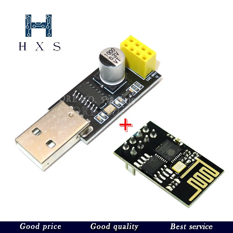 Программатор UART GPIO0 ESP 01 адаптер ESP8266 CH340G USB в последовательный беспроводной