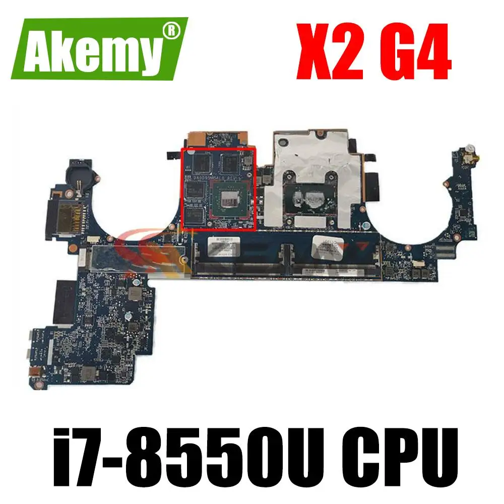 Оригинальная материнская плата с i7-8550U, центральный процессор для HP ZBook x2 G4