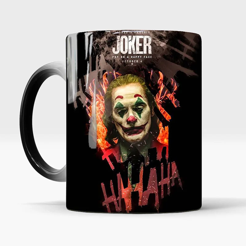 Новинка 2020 1 шт. кофейные кружки Magic Joker 350 мл 4 стиля с изменением цвета чашки для