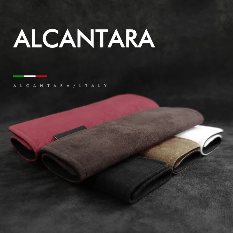 Alcantara чехол Материал автомобиля надежная посадка регулятор ремня безопасности