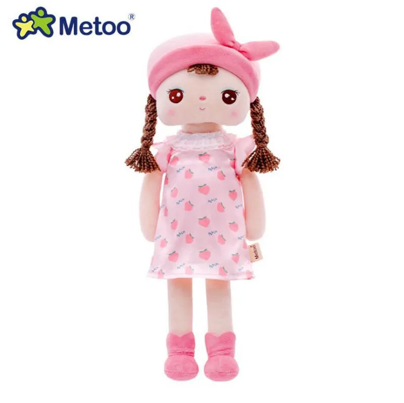 

Metoo Dolls Angela Plush Toys Rabbit Stuffed Animals Christmas Series Rabbit Cute Dreaming Girl Children Gift