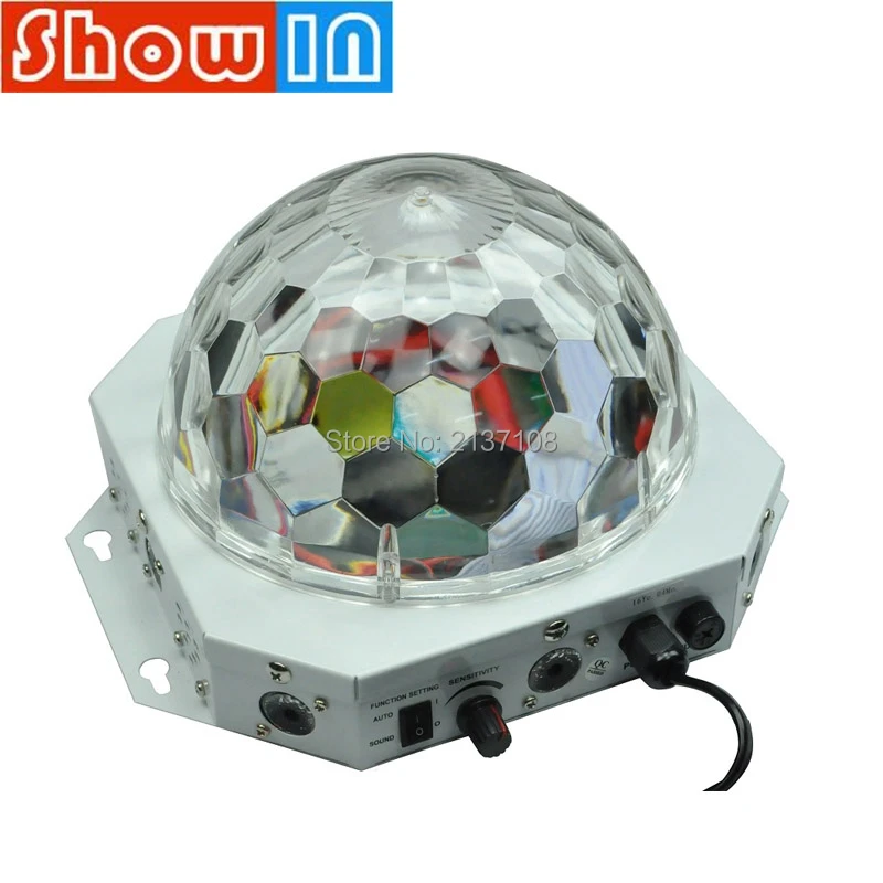 Светодиодный Кристаллический волшебный шар Лазерная лампа 16 шт. * 1 Вт проектор