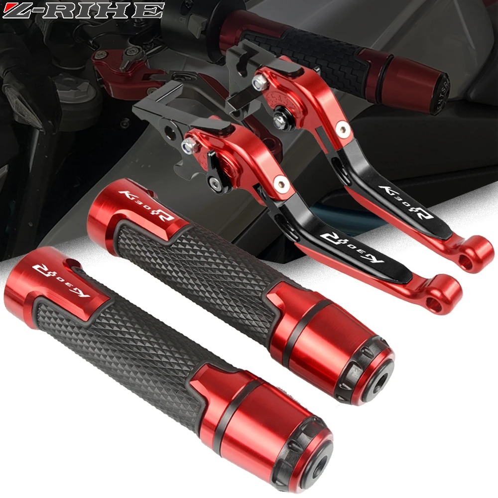 

Motorcycle Accessories Brake Clutch Levers Handlebar Grip Handle Hand Grips FOR BMW K1300 R K1300R 2009-2015 2014 2013 2012 2010