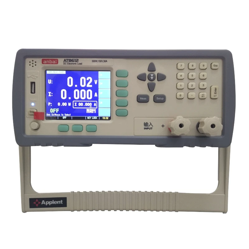 

Anbai AT8612 300W 300V 30A DC Load for Battery Discharge Programmable Tester