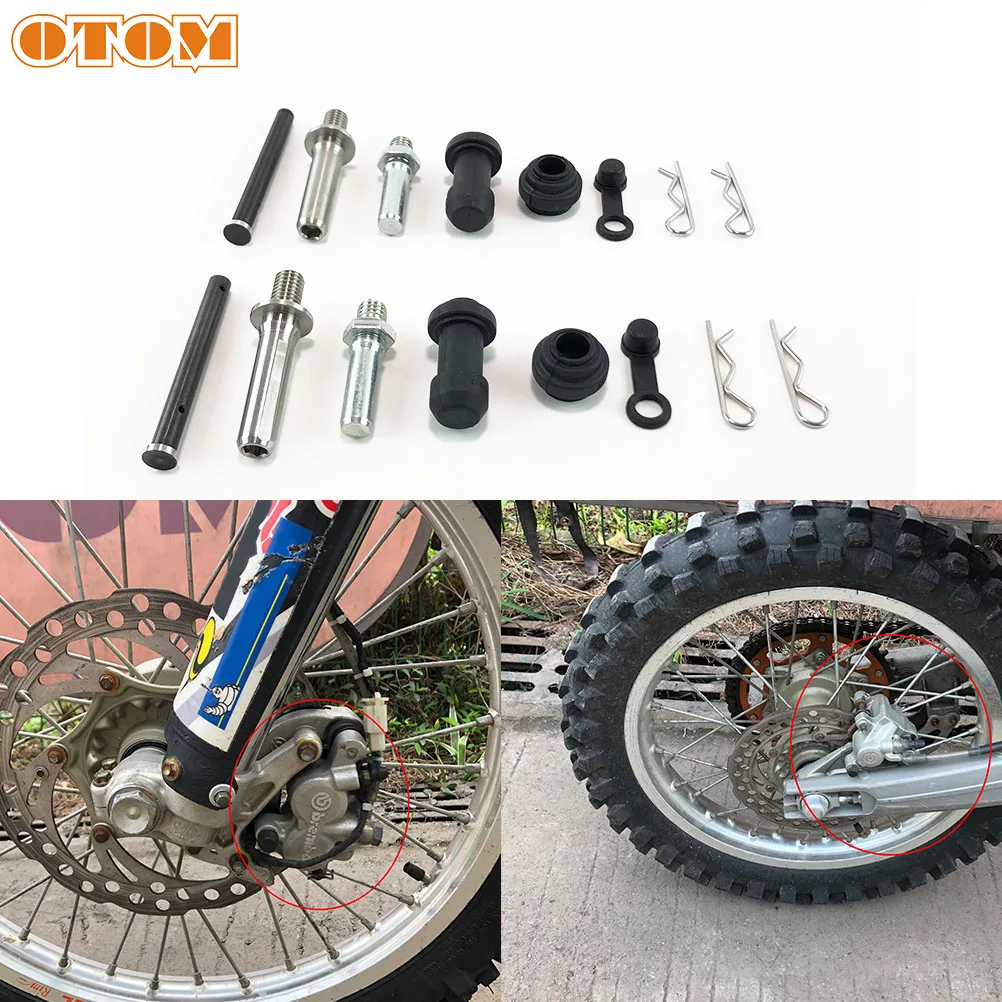 

OTOM Motorcycle Brake Caliper Repair Kit Pit Dirt Bike Front Rear Brake Hydraulic Caliper Rebuild Parts For KTM EXC HUSQVARNA TE