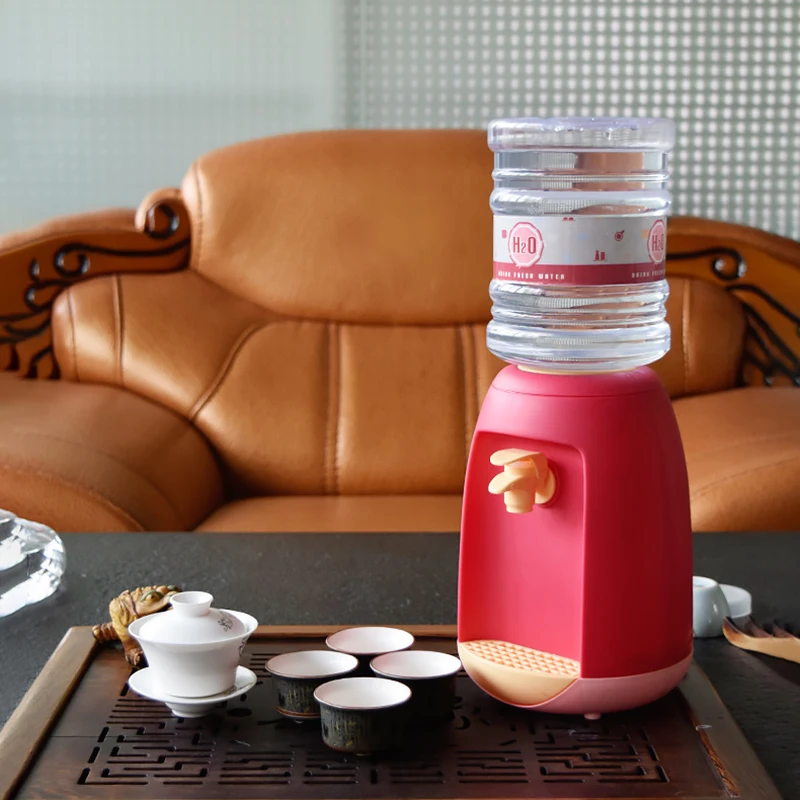 

IKAUOIE Simulation Water Dispenser Set Toy Drinking Fountain Educational Pretend Play Furniture Toys For Children Kids Gift