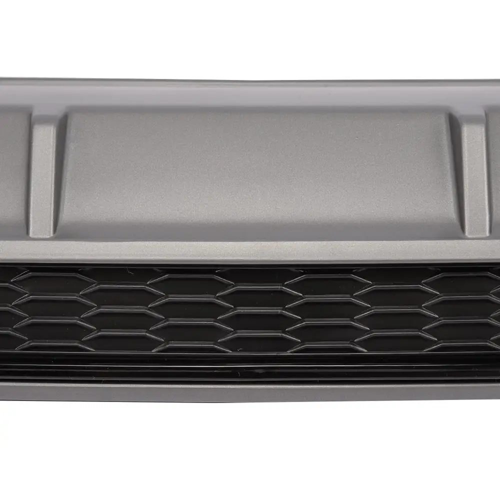 

For Audi A6 Sedan Base 4 Door Rear Bumper Diffuser With Tail Exhaust PP Material Only FIT A6 Bumper 2016 2017