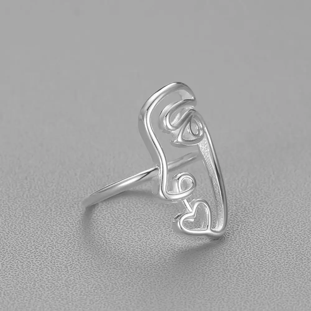 Женское кольцо в этническом стиле Chandler с абстрактным циферблатом золотистое на