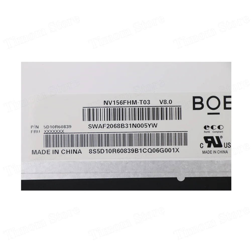Для Lenovo S340 15IIL сенсорный ноутбук ideapad 81WW FHD eDP 40 pin матрица B156HAK02.0 6A 5D10R59145 подходит