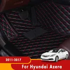 Автомобильные напольные коврики для Hyundai Azera 2017, 2016, 2014, 2015, 2013, 2012, 2011, автомобильные аксессуары для интерьера, водонепроницаемые коврики, коврики для приборной панели