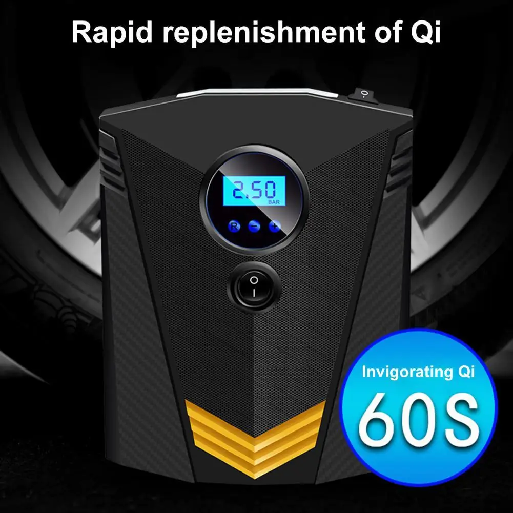 

Car Air Pump 12V Accurate ABS Pointer/Digital Tire Inflator Compressor for Automobile