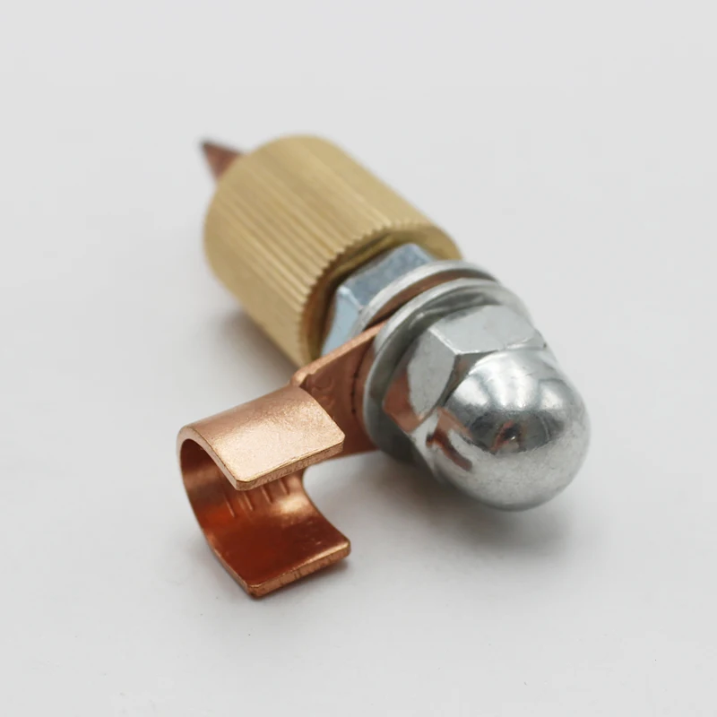 Латунь сварки заземления Зажим с медным кабелем обжимной разъем для проводов |