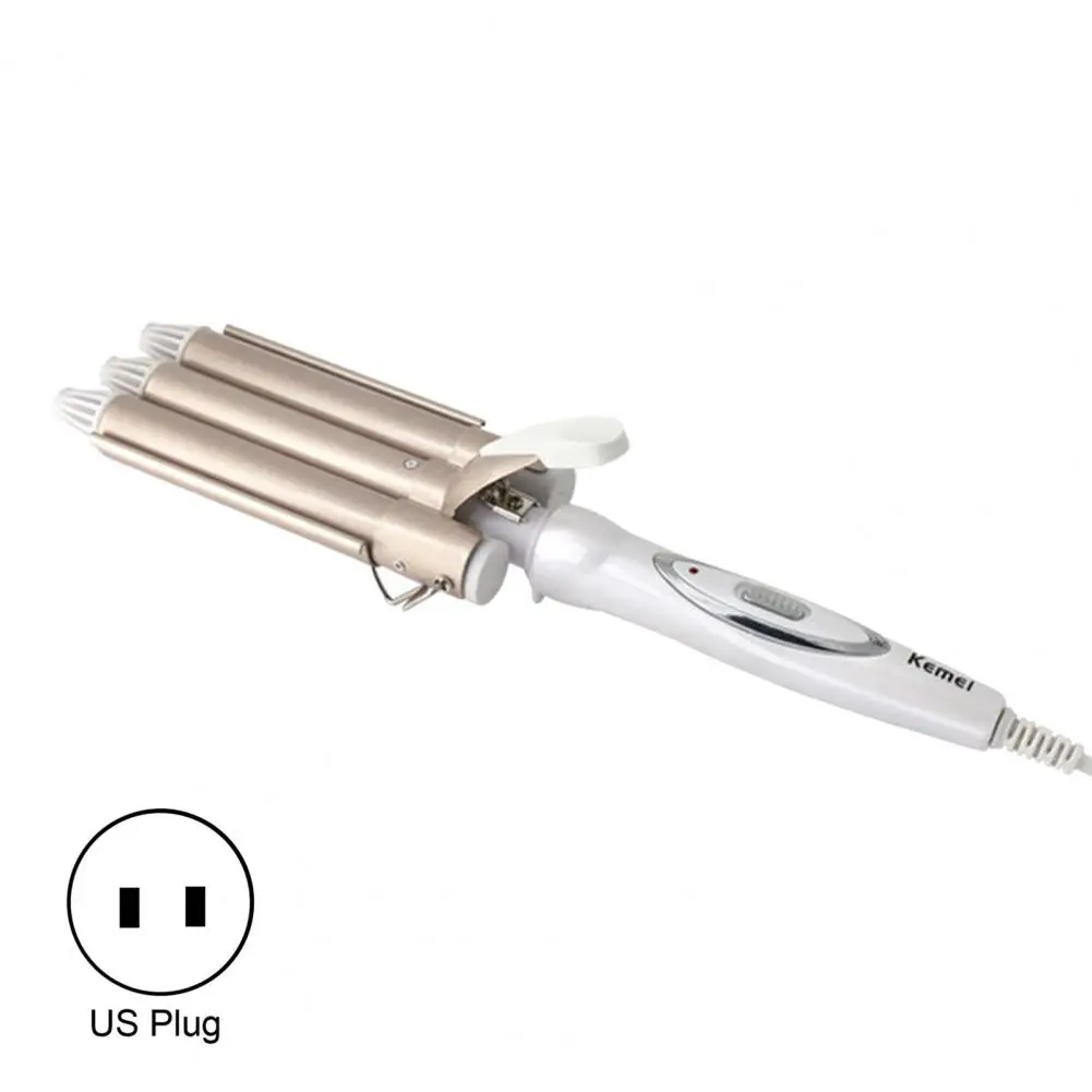 Женские щипцы для завивки волос с тремя трубками износостойкие профессиональные