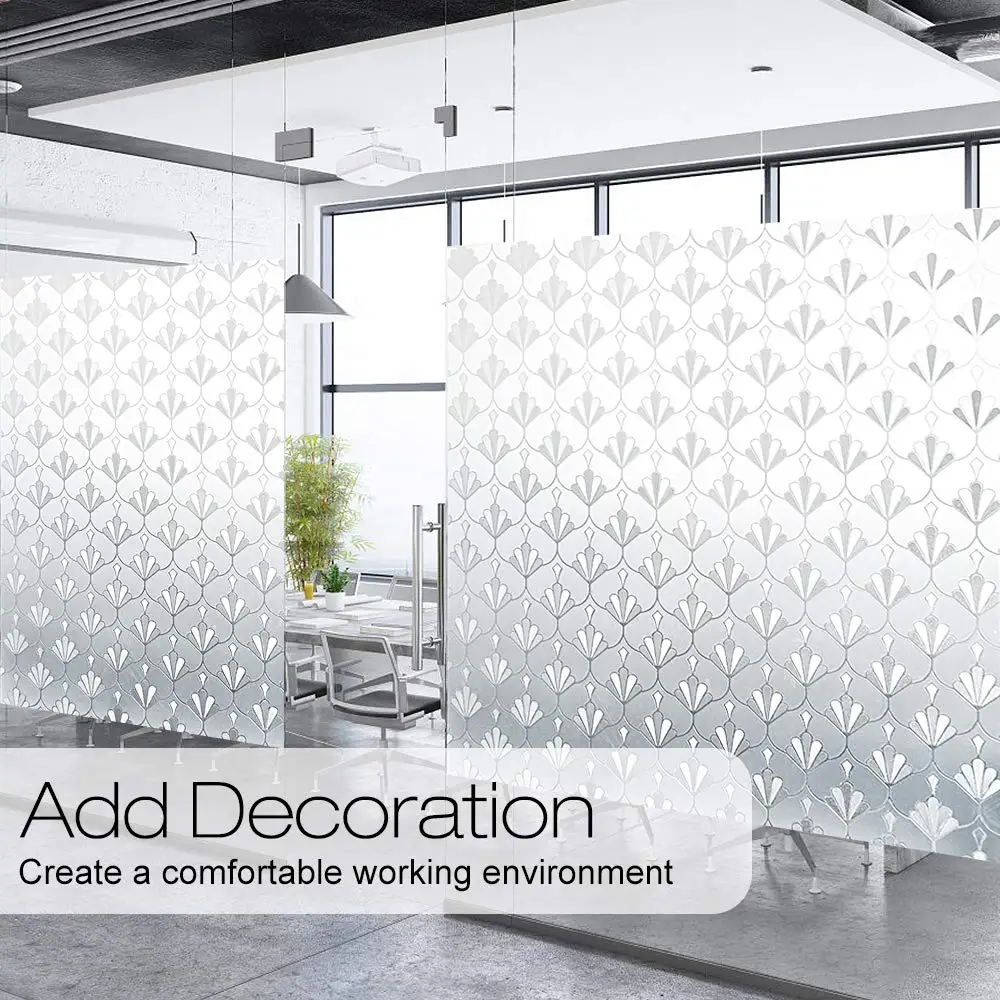 200 см оконная Пленка Конфиденциальности Самоклеящийся винил матовый Стекло