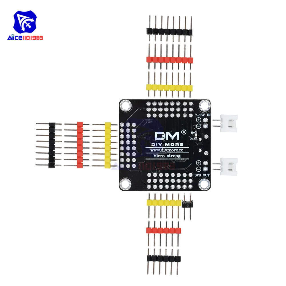 Diymore DM сильная серия Micro USB Pro Плата расширения ATMEGA32U4 ATMEGA32U4AU микроконтроллер для
