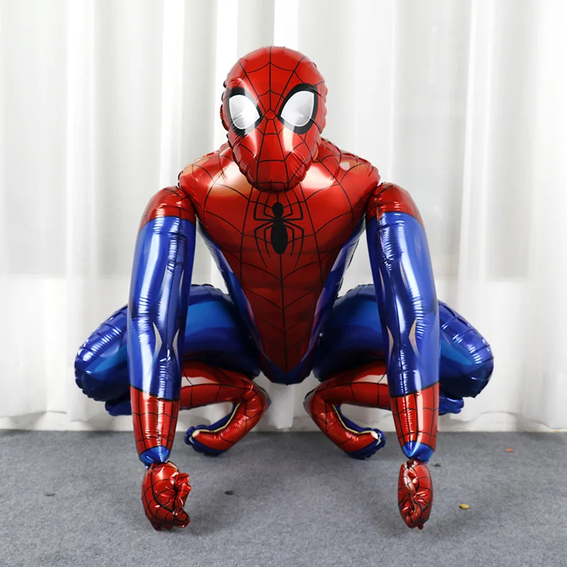 

Marvel 3D Large Spiderman iron Man Foil Balloons Super Hero Birthday Party Decoration Baby Shower Supplies Kids Gift Air Toys